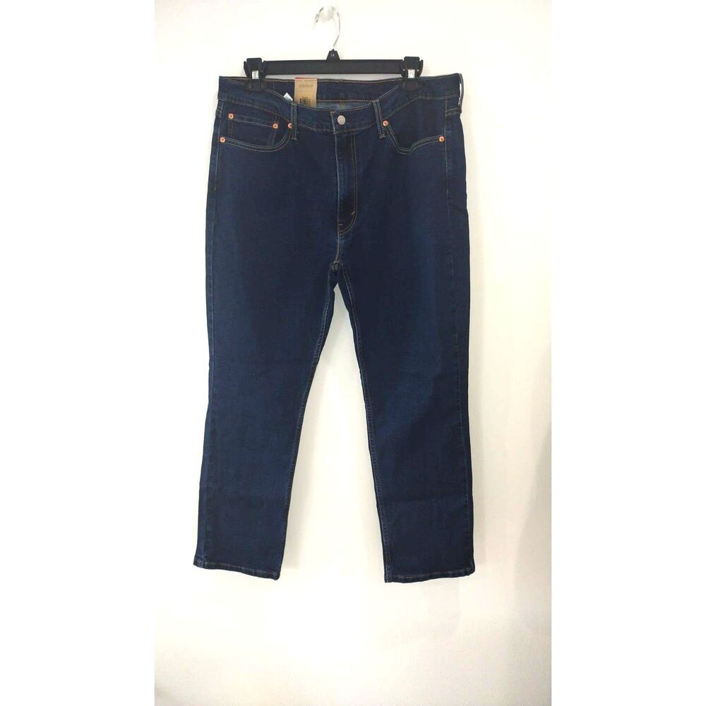 Levi’s 514 Straight Fit Dark Wash Jeans Men’s Size 38x30 Denim Pants
